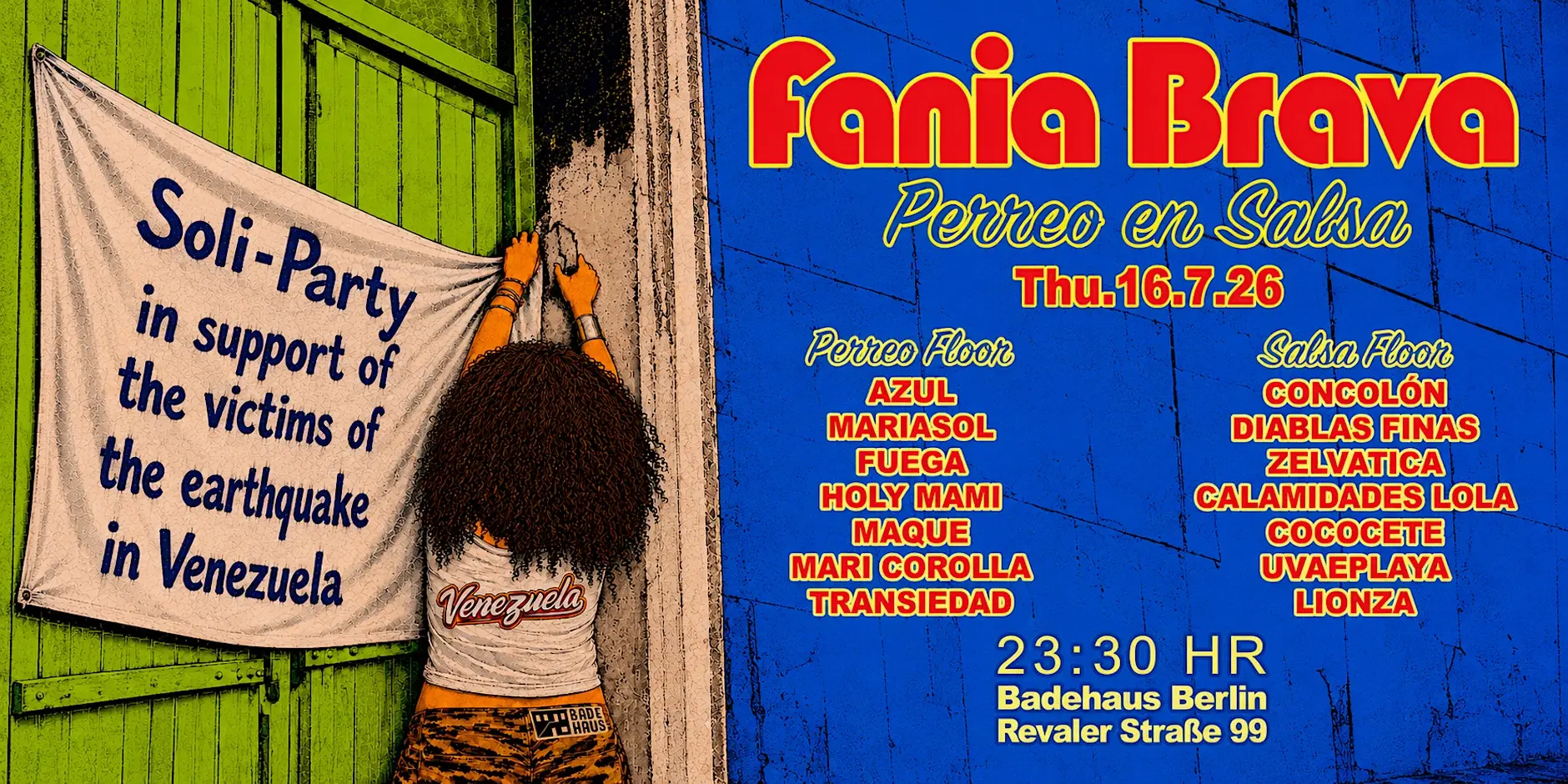 Fania Brava - Soli Party for Venezuela