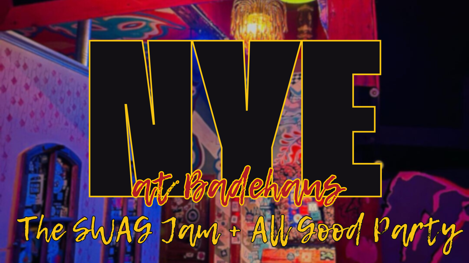 NYE at Badehaus: The Swag Jam + ALL GOOD HipHop Classics