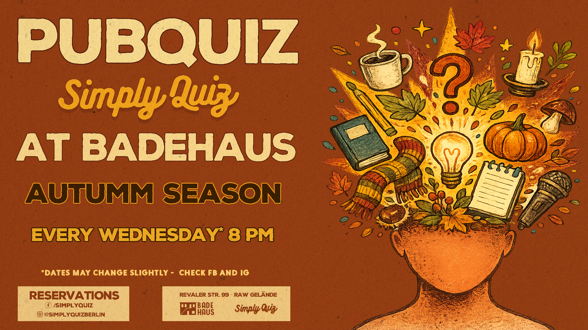 Pubquiz with Simply Quiz