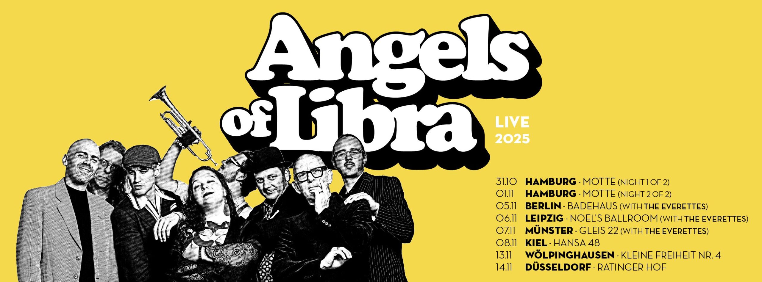 Angels of Libra + The Everettes