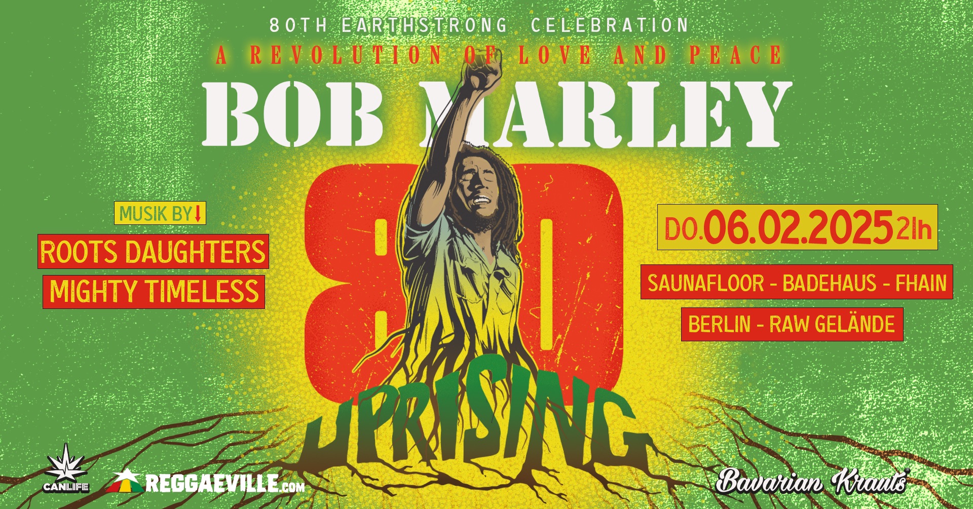 Bob Marleys 80th Earthstrong Celebration