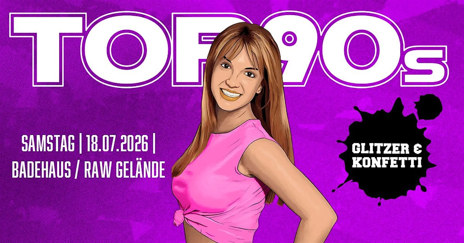 TOP90s * KONFETTI & GLITZER SPECIAL *
