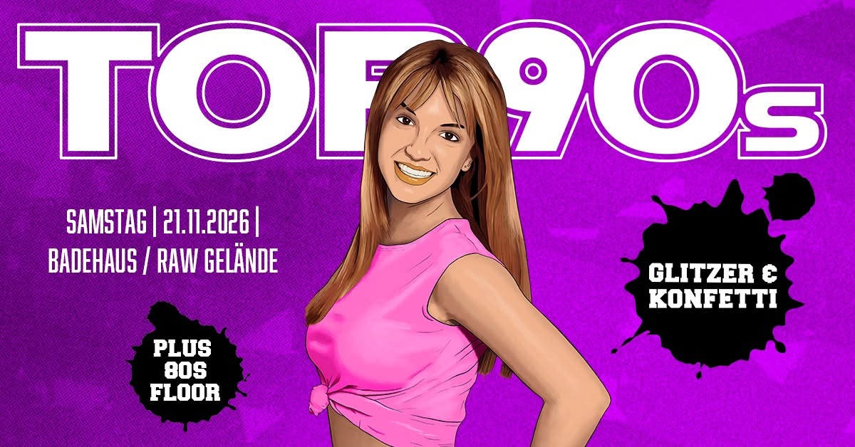 TOP90s * KONFETTI & GLITZER SPECIAL *