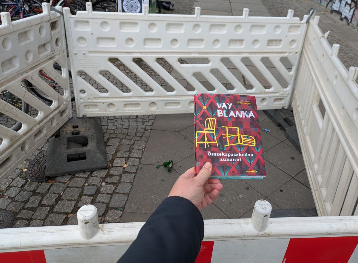 Vay Blanka: Összekapaszkodva zuhanni - Berlin book launch