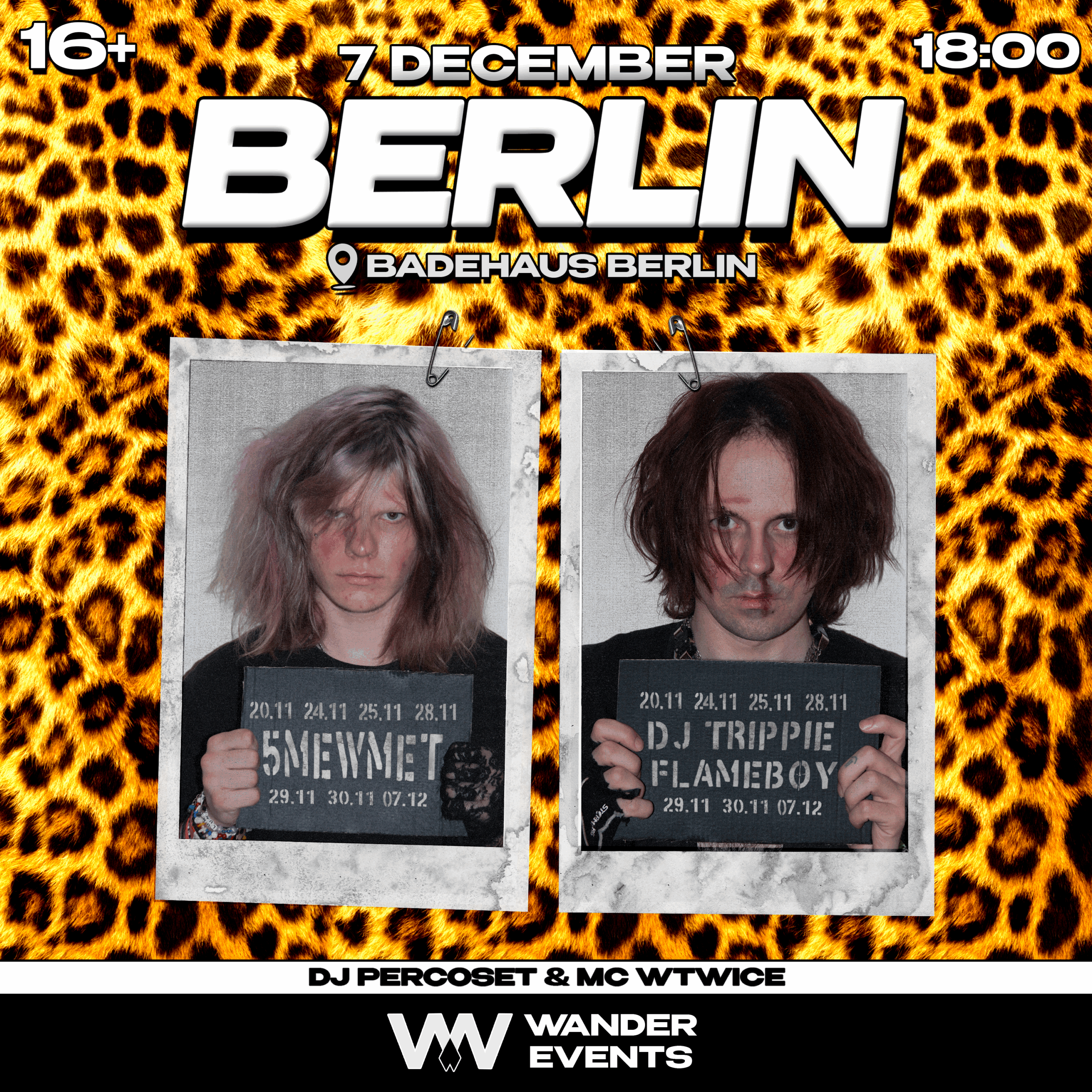 5MEWMET x DJ TRIPPIE FLAMEBOY – WANDEREVENTS EURO TOUR 2025